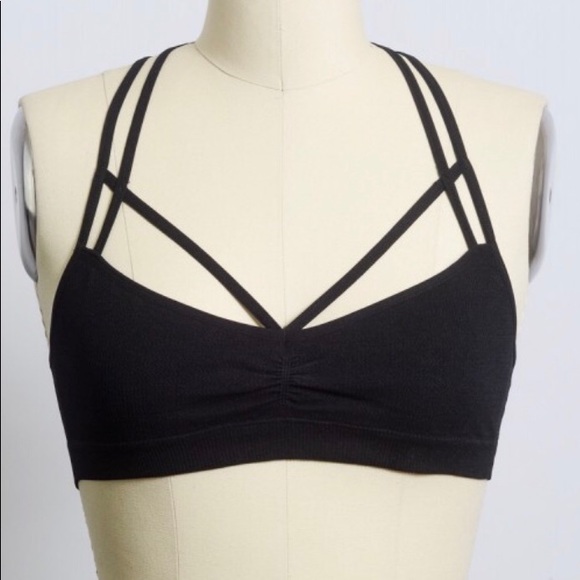Seamless Double Strap Bralette - Picture 4 of 5